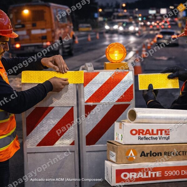 Adhesivo Reflectante Reglamentario Oralite 5900