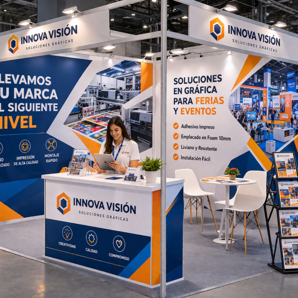 Adhesivo Impreso Emplacado en Foam Espumoso de 10mm