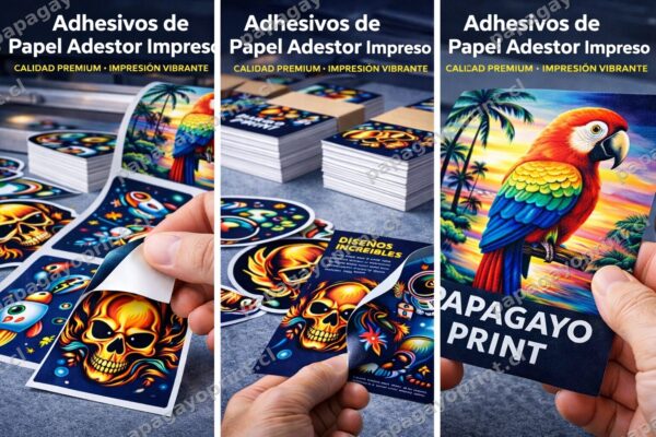 Etiquetas Adestor Impresas – Adhesivo Precorte para Productos