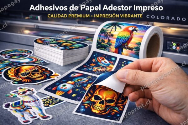Etiquetas Adestor Impresas – Adhesivo Precorte para Productos