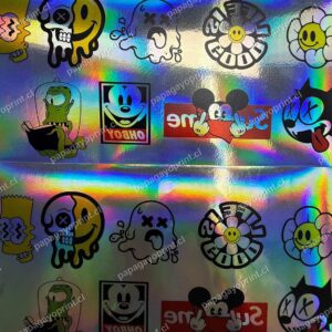 Adhesivo Holográfico Impreso Personalizado