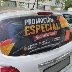 Vinilo Microperforado One Way Vision para Vehículos