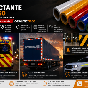 Adhesivo Reflectante Impreso Oralite 5600