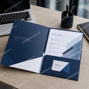 Carpeta Corporativa Personalizada – Tamaño Oficio