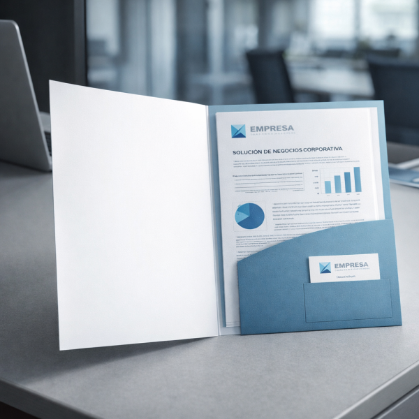 Carpetas Corporativas - Tamaño Carta