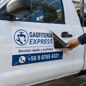 Imán Publicitario Personalizado para Auto