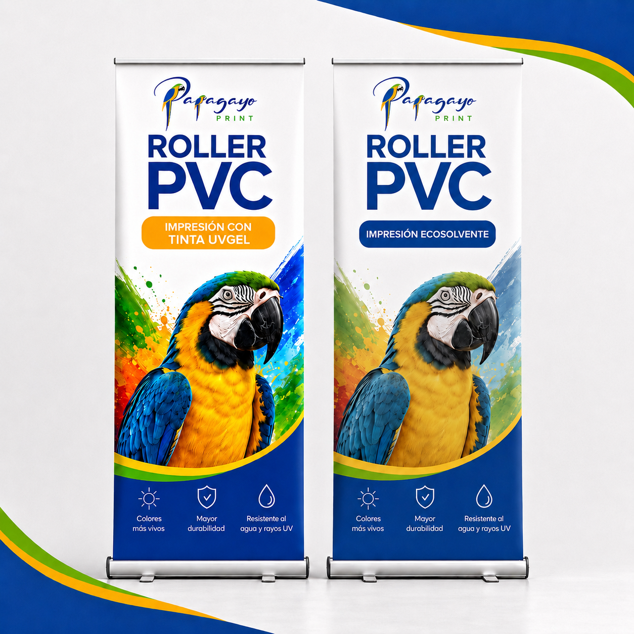 Pendón Roller 80×200 cm