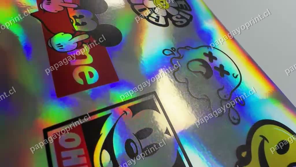 Mira el efecto hologru00e1fico en movimiento