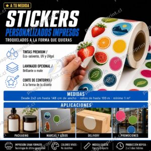 Stickers Personalizados Impresos