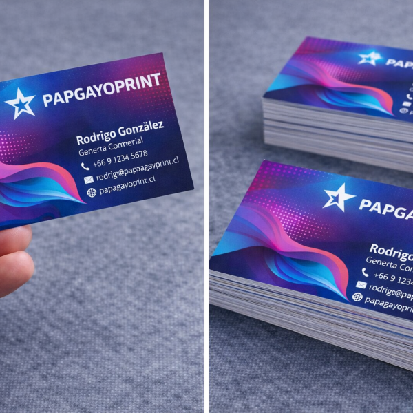 impresion de tarjetas de visita o presentación premium